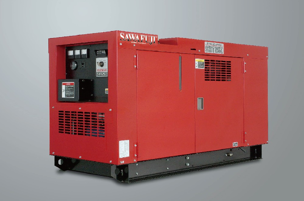 澤藤本田柴油靜音型發(fā)電機組（20KW）